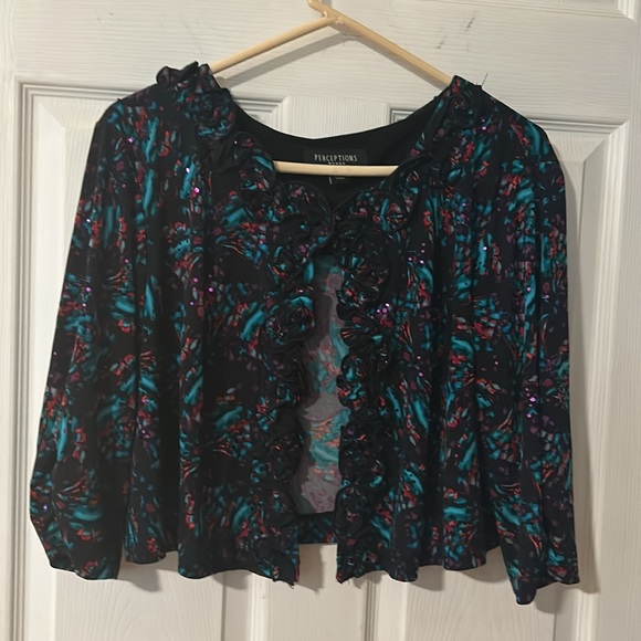 Perceptions dress with jacket. - Picture 3 of 4